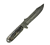 Image of Battling Blades Bowie 1 High Carbon Damascus Steel Hunting Knife Sword