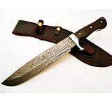 Image of Battling Blades Bowie 1 Machete High Carbon Damascus Steel Sword
