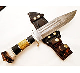 Image of Battling Blades Bowie 4 High Carbon Damascus Steel Knife