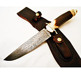 Image of Battling Blades Bowie 6 High Carbon Damascus Steel Blade Knife