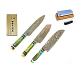 Image of Battling Blades Bowie Bundle Maintenance Kit Sharpener And Stand Knife