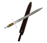Image of Battling Blades Claymore High Carbon Damascus Steel 29in Sword