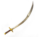 Image of Battling Blades Copy Of Arabian Scimitar High Carbon Damascus Steel Sword