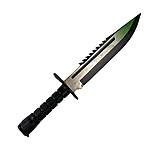 Image of Battling Blades Copy Of Bowie High Carbon Damascus Steel Blade Hunting Knife