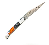 Image of Battling Blades Folding Pocket High Carbon Damascus Steel 8in Knife
