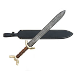 Image of Battling Blades Gladiator Roman High Carbon Damascus Steel 28in Sword 2