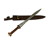 Image of Battling Blades Gladius Hispaniensis High Carbon Damascus Steel 33in Sword 1