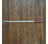Image of Battling Blades Katana Samurai Red Handmade High Carbon Damascus Steel 40.5in Sword