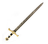 Image of Battling Blades King David Star Short High Carbon Damascus Steel Blade Sword