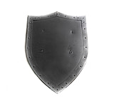 Image of Battling Blades Knights Templar Kite Shaped Triangle Metal Shield