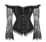 Image of Battling Blades Lavish Elegance Renaissance Lace Flourish Corset E1A21BDB