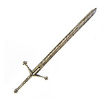 Image of Battling Blades Lion Claymore High Carbon Damascus Steel Sword