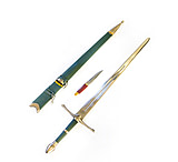 Image of Battling Blades Longsword High Carbon 1095 Steel With Knife With Clay Temper
