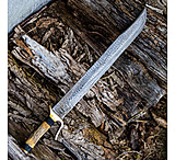 Image of Battling Blades Messer High Carbon Damascus Steel Grosse Sword