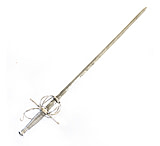 Image of Battling Blades Rapier Handmade High Carbon Damascus Steel Zorro Fencing Sword