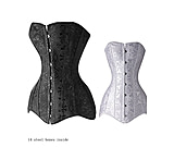 Image of Battling Blades Renaissance Exquisite Steel-Boned Long Torso Corset 347540ED