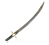 Image of Battling Blades Scimitar Arabian High Carbon Damascus Steel 37in Sword