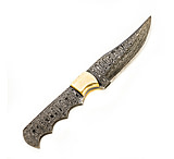 Image of Battling Blades Skinning Blank Skinner Hunting High Carbon Damascus Steel Blade Knife