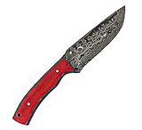 Image of Battling Blades Skinning Red Skinner High Carbon Damascus Steel Blade Knife