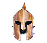 Image of Battling Blades Spartan Ancient Greek Metal Helmet