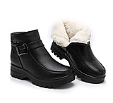 Image of Battling Blades Thick Plush Non Slip Snow Ankle Boots - Women's