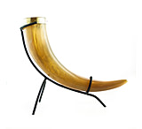 Image of Battling Blades Viking 14 Fl Oz Small Drinking Horn 1 With Horn Stand