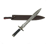 Image of Battling Blades Viking Ulfberht High Carbon Damascus Steel 24in Sword
