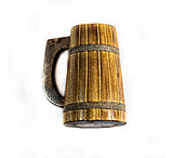 Image of Battling Blades Viking 12 Fl Oz Wooden Tankard