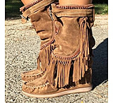Image of Battling Blades Western Fringe Mid Calf Boots