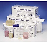 Image of BD BBL Brand Isolator Pack Plated Media, BD Diagnostic Systems 292227 Rodac Plates D/E Neutralizing Agar With Penicillinase