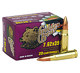 Bear Ammunition Golden Bear 7.62x39 123gr. Full Metal Jacket 500rd. Case
