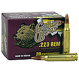 Bear Ammunition Golden Bear .223 Remington 62gr. Hollow-point 20-pack