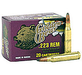 Bear Ammunition Golden Bear 7.62x39 125gr. Soft-point 500 Round Case