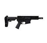 Image of Bear Creek Arsenal BC-15 5.56 NATO Pistol with Brace 4.5 Parkerized Heavy Barrel 17 Twist Micro Length Gas System 4 MLOK C18E5AB0