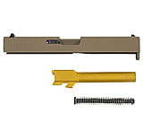 Image of Bear Creek Arsenal Complete Slide for Glock 17 Gen-3, 9mm Luger, Titanium Nitride