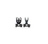 Image of Bear Creek Arsenal Flip Up Iron Sights / Rear Sight and Front Sight Combo Gen 2