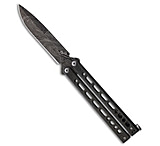 Image of Bear Ops Bear Song VIII Bayonet Butterfly Knife Galaxy 4.5 Damascus F546B8C5