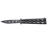 Image of Bear &amp; Son Knives 5 In. Black Butterfly Powder Coated Trainer