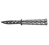 Image of Bear &amp; Son Cutlery 5 In. Silver Butterfly Powder Coated Trainer