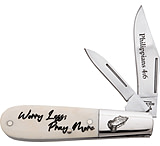 Image of Bear &amp; Son Cutlery Barlow White Smooth Bone