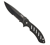 Image of Bear &amp; Son Cutlery Brisk 1.0 9 3/4 Black Blade Black Fixed Blade W/ballistic Sheath