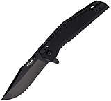 Image of Bear &amp; Son Cutlery Black G10 3.5in A/O Folding Knife