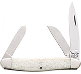 Image of Bear &amp; Son Cutlery Stockman White Smooth Bone Folding Knife