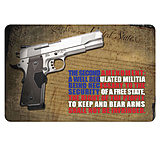 Image of BECK TEK, LLC (TEKMAT) TEKR172AMEND Right To Bear Arms Cleaning Mat 2nd Amendmen