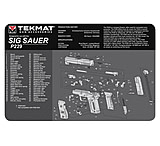 Image of BECK TEK, LLC (TEKMAT) TEKR17SIGP229 Sig Sauer P229 Handgun Cleaning Mat 11"x17