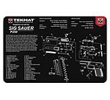 Image of BECK TEK, LLC (TEKMAT) TEKR17SIGP250 Sig Sauer P250 Handgun Cleaning Mat 11"x17