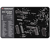 Image of BECK TEK, LLC (TEKMAT) TEKR17SIGSP2022 Sig Sauer P2022 Handgun Cleaning Mat 11"