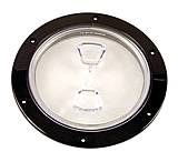 Image of Beckson Marine 6" Clear Center Screw-Out Deck Plate