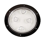 Image of Beckson Marine 8" Clear Center Screw-Out Deck Plate