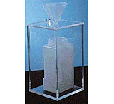 Image of Bel-Art Beta Wet Waste Boxes with Lids, SCIENCEWARE F24990-6000 Box With Hinged Lid, For Bottle And Funnel